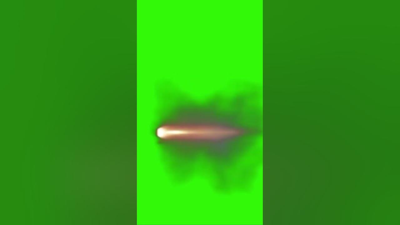 Gun shot green screen video #greenscreen #guneffect