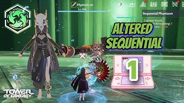 Altered Sequential BR Stage 1. Nan Yin A1 Fiona A6 Lin A6. Tower of Fantasy