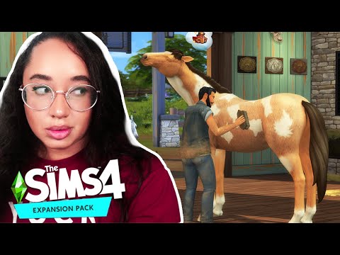 The Sims 4: Horse Ranch Trailer IS GIVING ME PAUSE