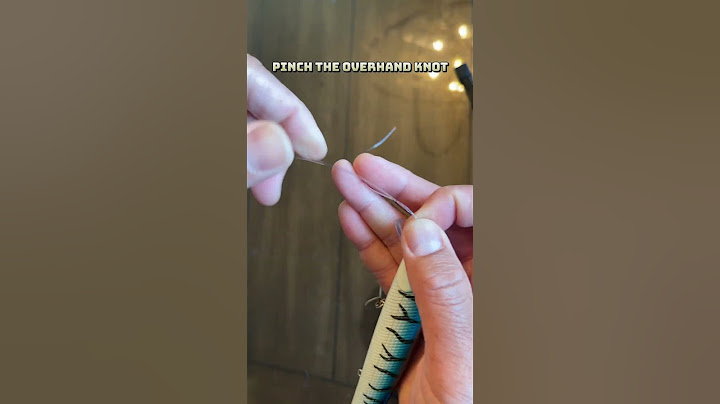 SIMPLE LOOP KNOT for fishing