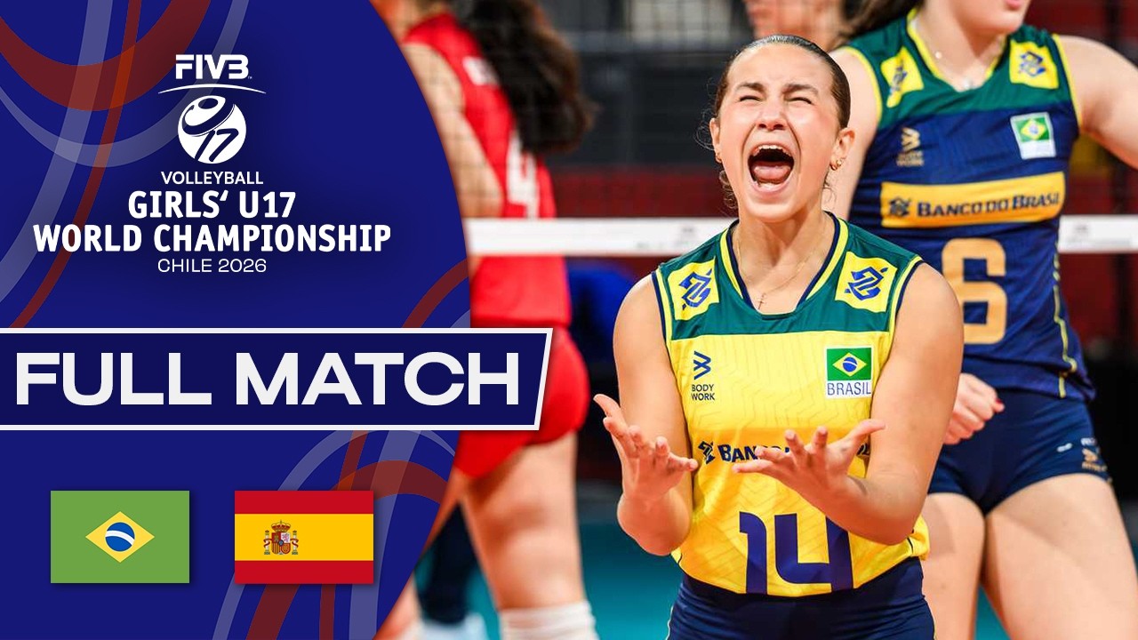 Brazil vs. Spain - Final 17-18 | Girls' U17 World Championship - 2026