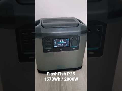 Видео: FlashFish P25 1573Wh / 2000W