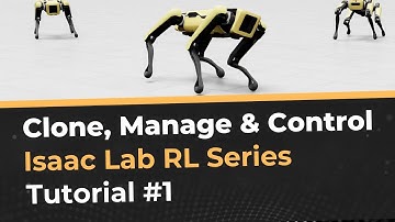 Interactieve scène - Isaac Lab Tutorial 1 (Reinforcement Learning)