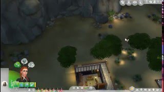 Sims 4 asluym challange part 34 caves and fish