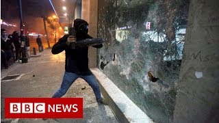 Lebanon protesters hit banks in 'week of wrath' - BBC News