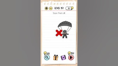 Brain test level 157 Save them all!