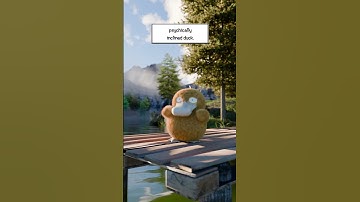 🦆🌀Psyched for Psyduck!🌀🦆 #pokémon #biology #shorts