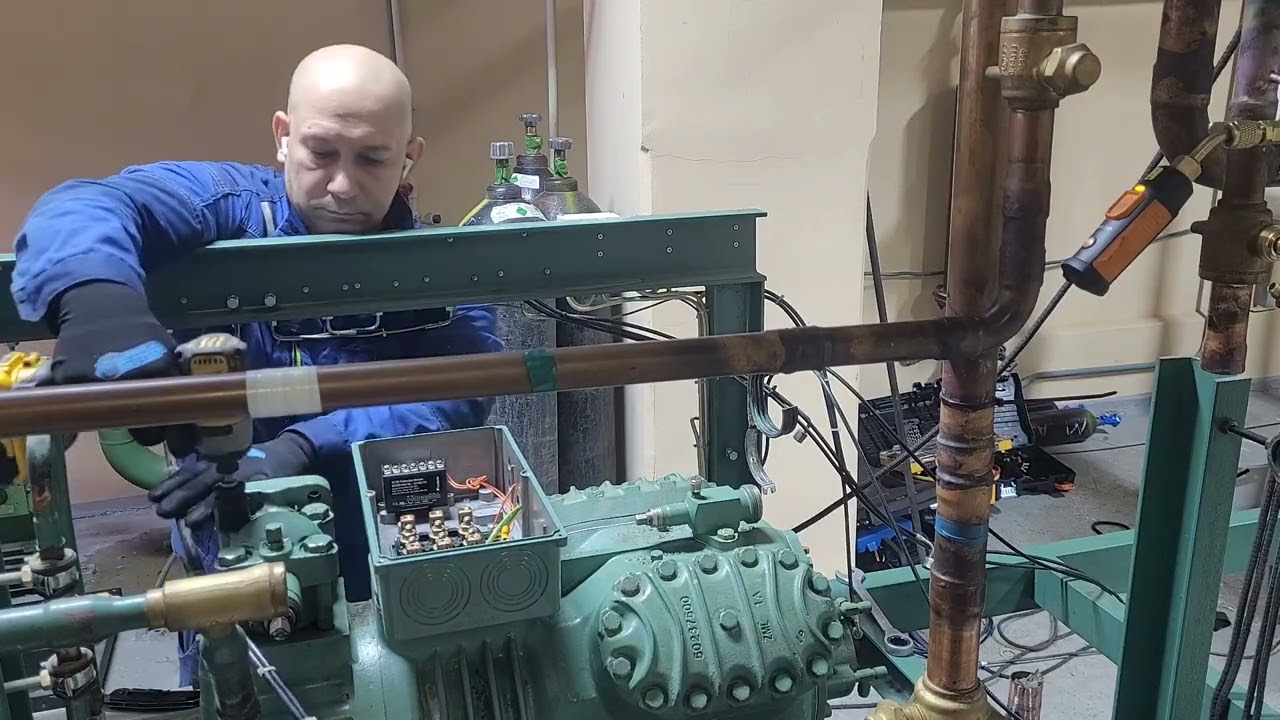 Чиллер  хлебанул водички