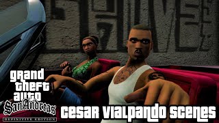 All Cesar Vialpando scenes GTA Definitive Edition