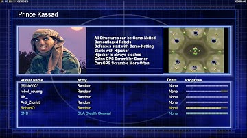 DEFCON FFA STEALTH GENERAL C&C GENERALS ZERO HOUR