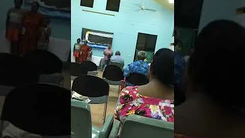 Kubin Gospel singers:with Pastor Moses and Mrs Flo...