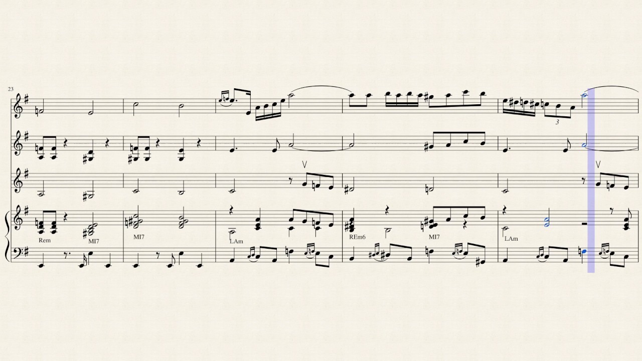 TANGO S V P by Piazzolla for violin ensemble - YouTube