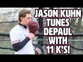 Don bosco 11 depaul catholic 3  hs baseball  jason kuhn 11 strikeouts