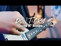 Guns N' Roses - Don't Cry Guitar Solo / 기타 솔로