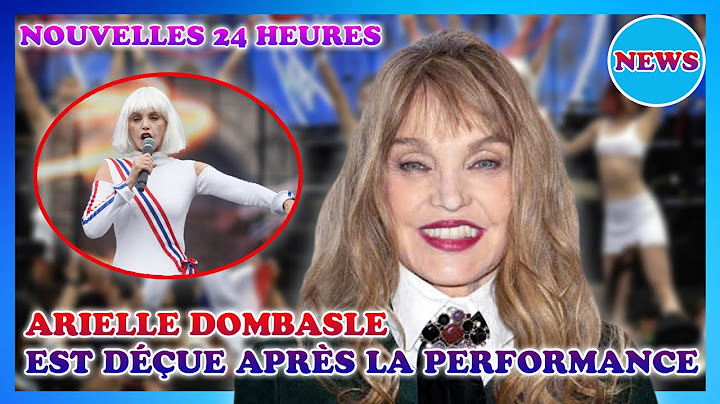 Arielle Dombasle elle réagit aux nombreuses critiques après sa performance aux JO 2024