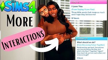 These mods add OVER 20 NEW Interactions for your Sims