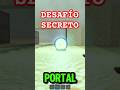 DESAFÍO SECRETO PORTAL DEAD RAILS (RIELES MUERTOS) #roblox #deadrails #shorts