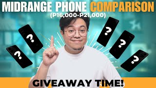 BEST MIDRANGE PHONE of 2023 for you! Midrange Phone Comparison from PHP 16,000 to PHP 21,000