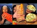 TIKTOK Big Burrito Wrap Mukbang Compilation Huge Chipotle Burrito Chicken Ceaser Wrap More 