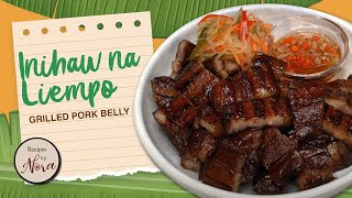 Inihaw na Liempo (Grilled Pork Belly in the Oven)