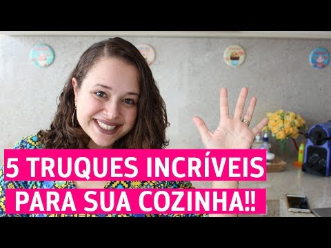 Vídeo: Truques Para Ajudar A Limpar A Cozinha