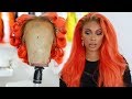 LET'S MAKE A WIG | EASY ORANGE HAIR TUTORIAL