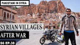 Life in the Abandoned Villages of Syria S06 EP.38 | MIDDLE EAST MOTORCYCLE