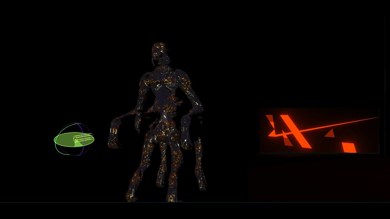 HLSL Dissolve shader by light - YouTube