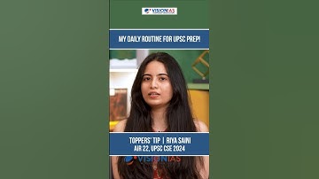 AIR 22: My Daily Routine for UPSC Prep!