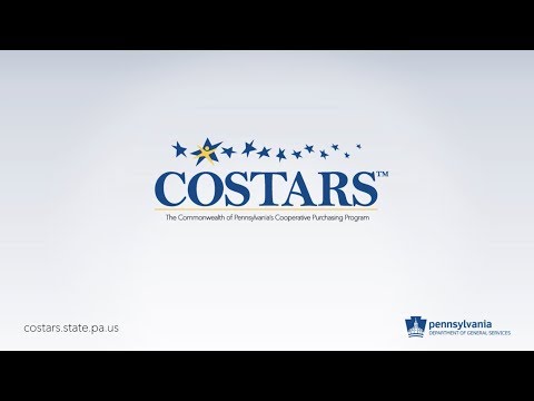 COSTARS - About Pennsylvania's Cooperative Purchasing Program