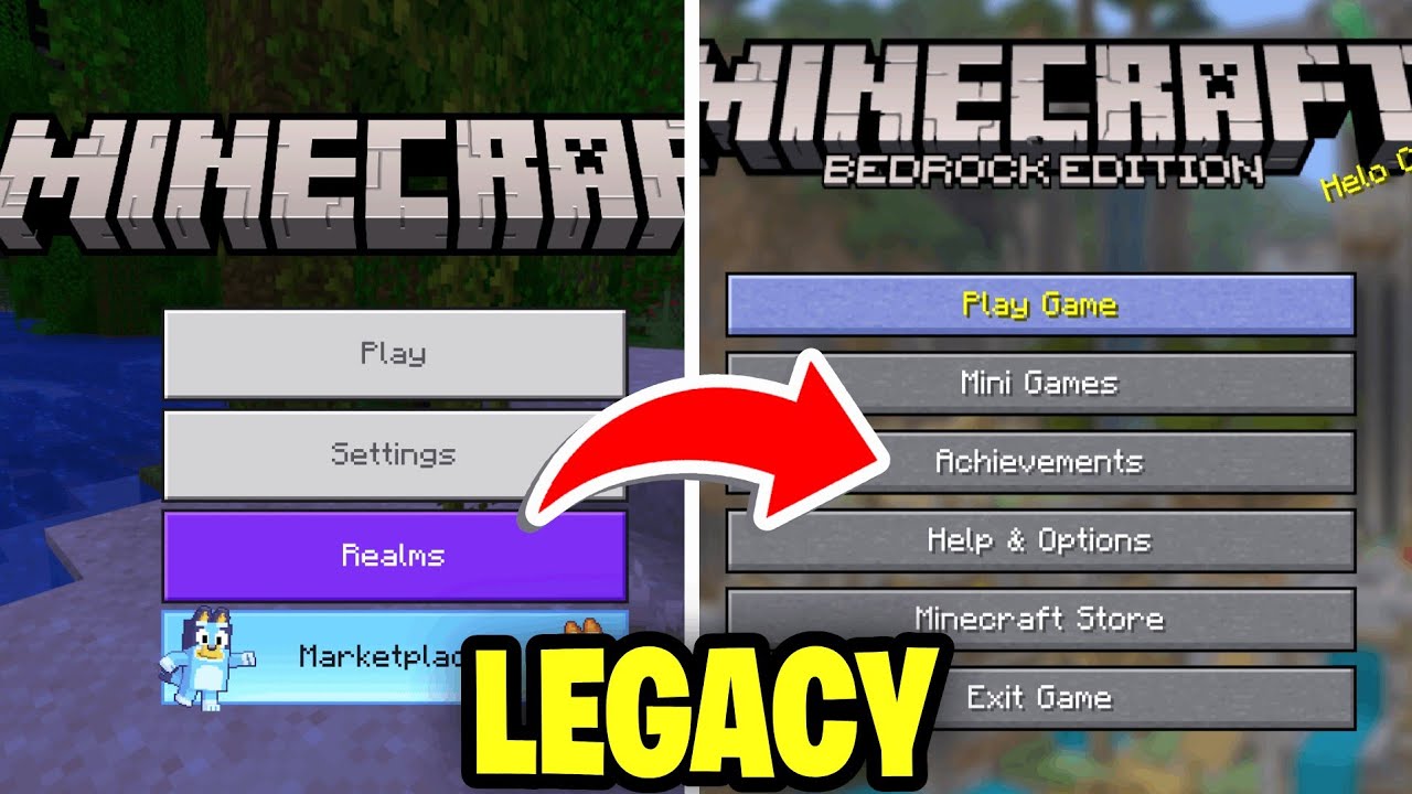 Как сделать так, чтобы Minecraft Bedrock выглядел как старая консольная версия! — Учебное пособие