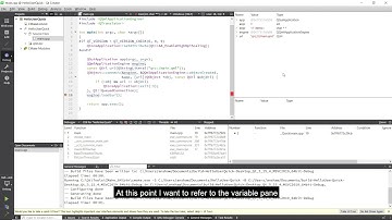 Debugging inside Qt Creator