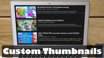 How To Make Custom YouTube Thumbnails - Get More Views