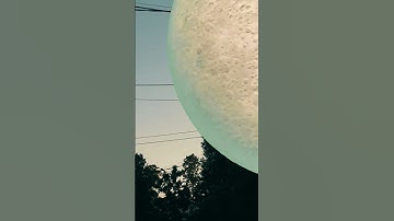 Huge Moon Fall Caught On Camera💀😭 #shorts #vfx #viral