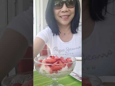 Video: Gumulong Kasama Ang Coffee Cream At Strawberry