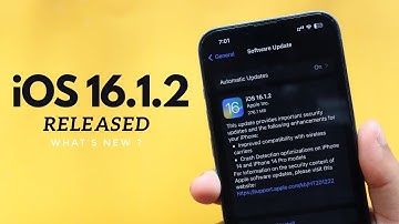 iOS 16.1.2 Released | See what
