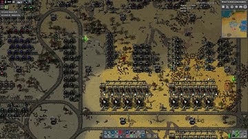 Factorio - Megabase (no belts)