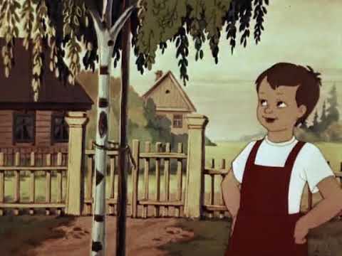 Az öreg tölgy meséje (Magyar szinkronos, Szovjet [Soviet/Orosz] rajzfilm, 1948) [retro mese]