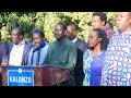 RAILA ISSUES AN URGENT PRESS BRIEFING AS RUTO SAYS THAT THERE WILL BE NO HANDSHAKE WHILE IN RWANDA!!