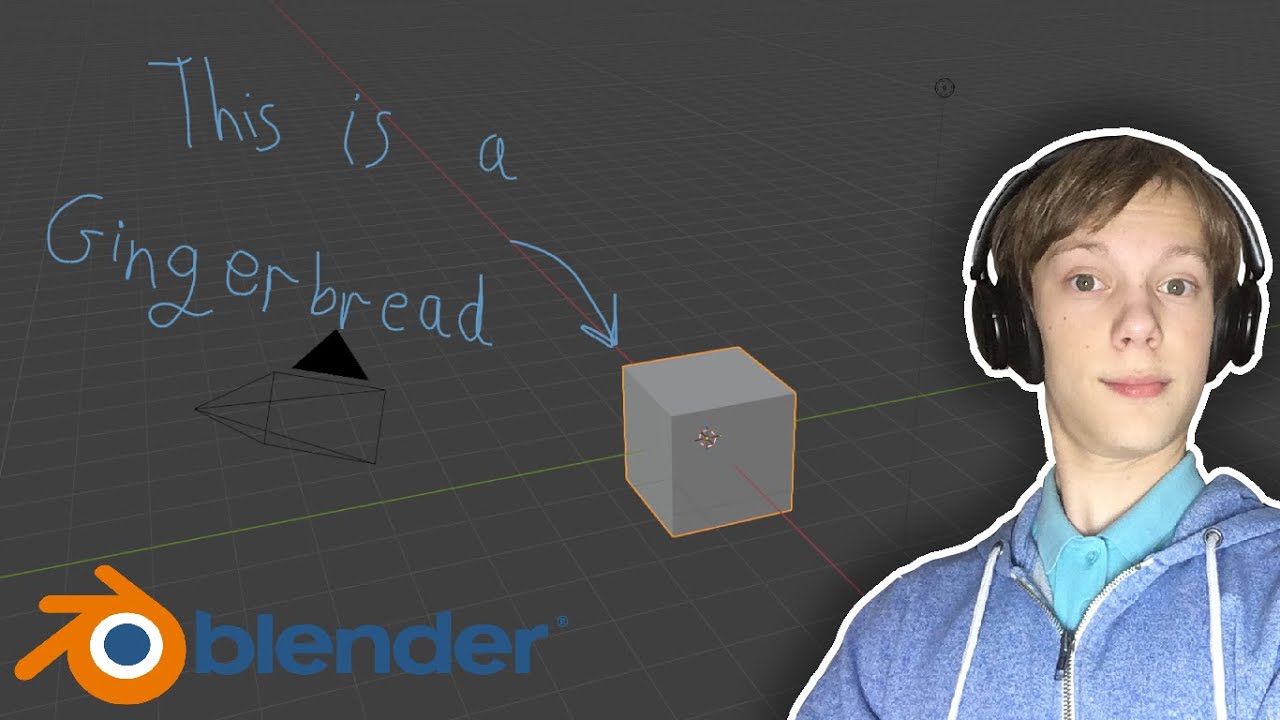 🔴 Blender | Making a Gingerbread Man (Part 3) - YouTube