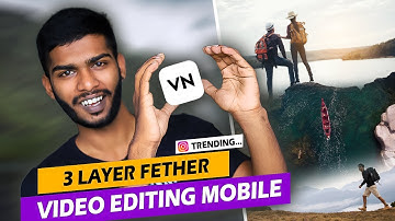 Instagram Trending 3 Layer Feather Reels Editing Mobile | vn reels editing @PhotographyTamizha