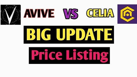 Avive world mpc wallet good news | Celia 6x mining power বাড়িয়ে দেওয়া হয়েছে | Avive world update