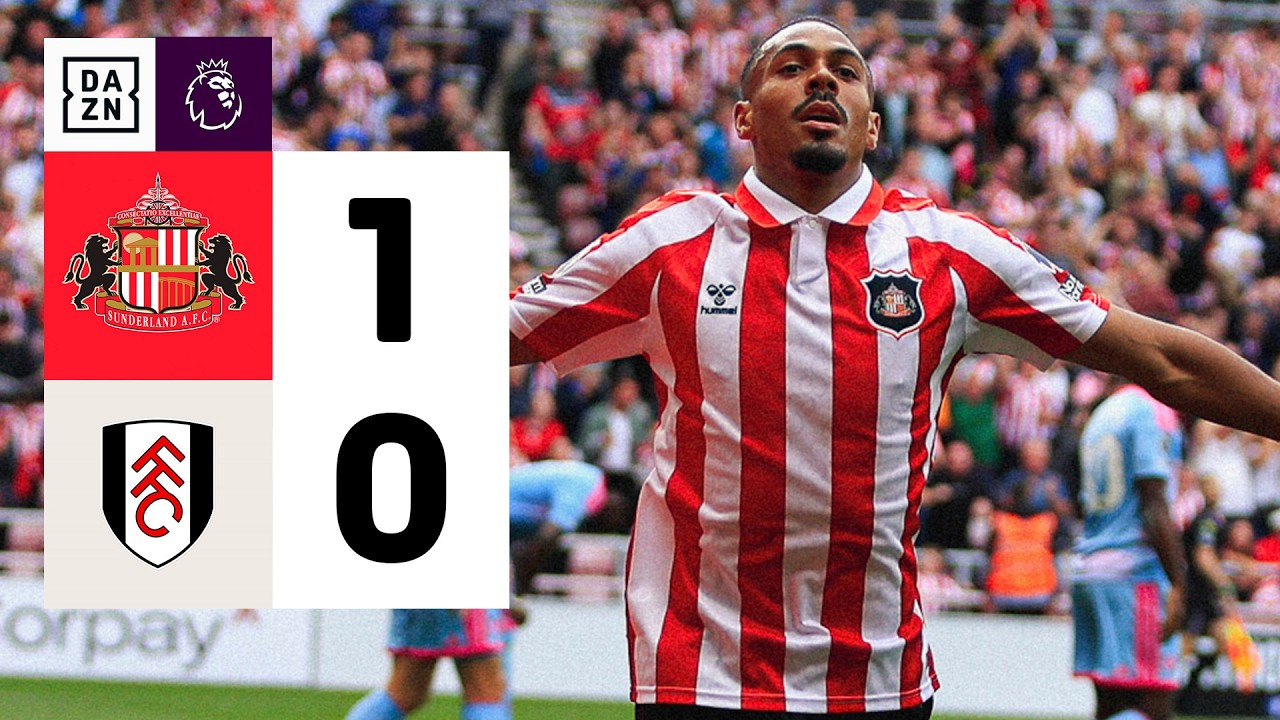 Resumen: Sunderland vs Fulham (1-0) | Resumen y goles | Highlights Premier League