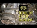 Changing 4d56 Timing Belts and Oil Seals