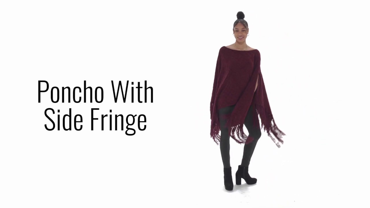 2 Way Poncho Styling Video