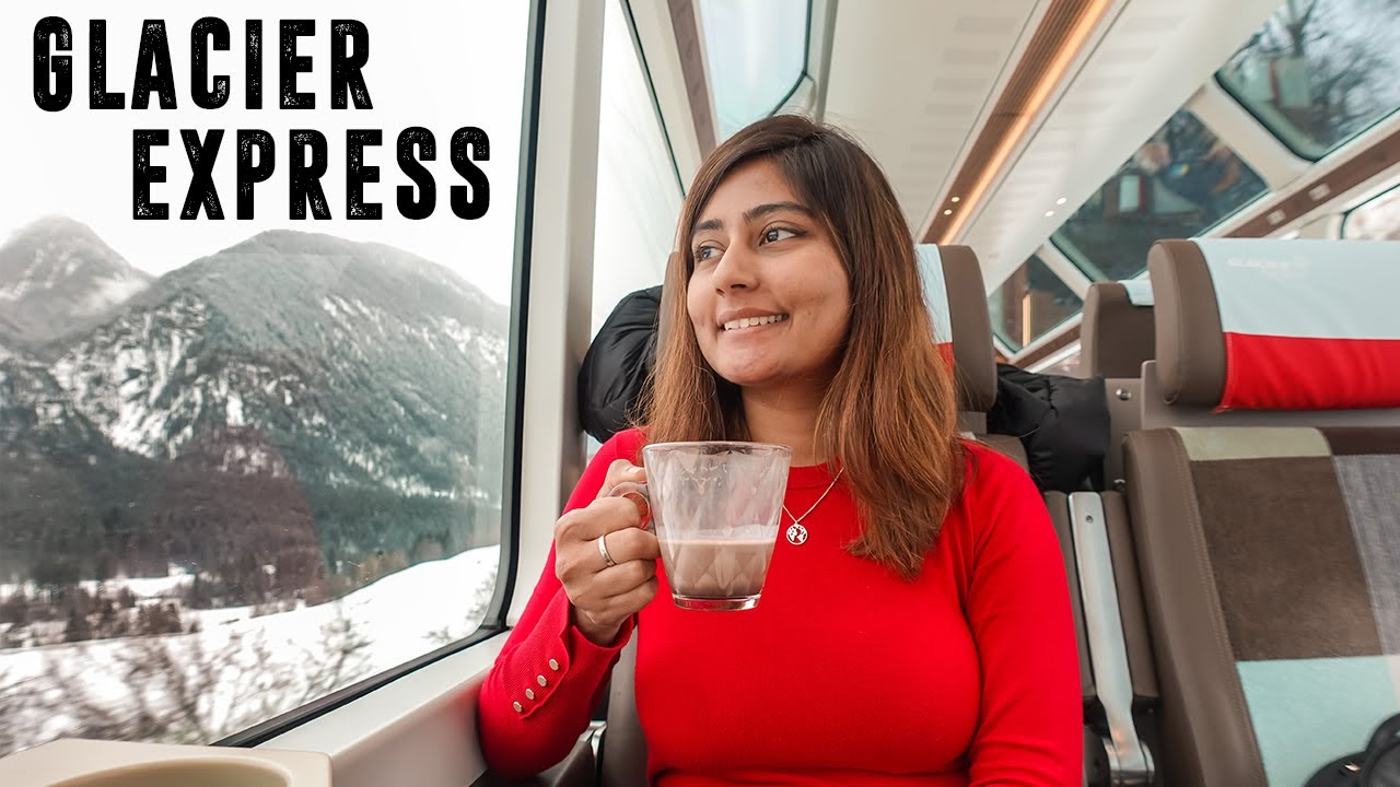 ⁣FIRST CLASS ON SWITZERLAND'S MOST LUXURIOUS & EXPENSIVE TRAIN (Glacier Express)!