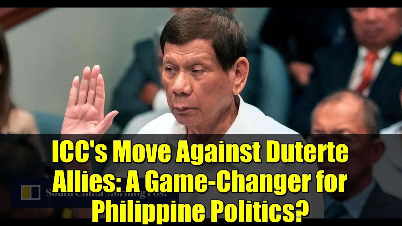 ICC's Move Against Duterte Allies: A Game-Changer for Philippine Politics?