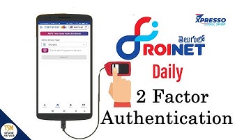 how to do two factor authentication in  @ROINET XPRESSO @TELUGU