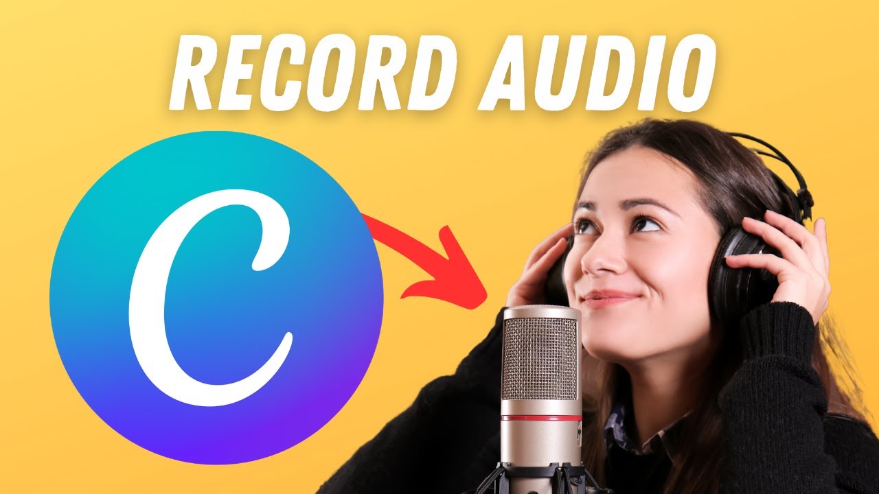 how to record audio on canva presentation