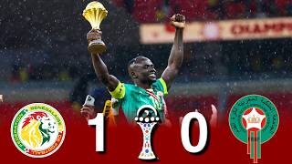 AFCON 2025 FINAL🔥Senegal Crowned Champions | Senegal vs Morocco (1-0) Highlights